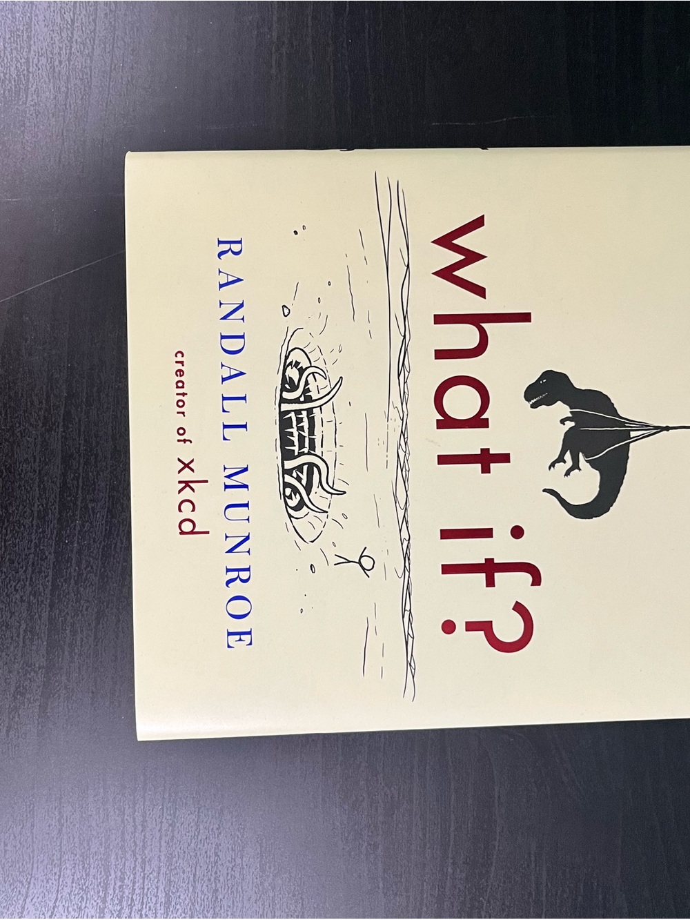 What If? by Randall Munroe - Pale Yellow Hardcover